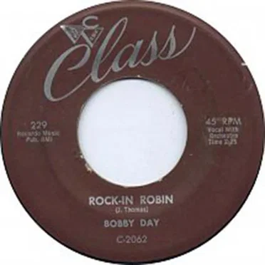 Rock‐In Robin / Over and Over by Bobby Day - album cover