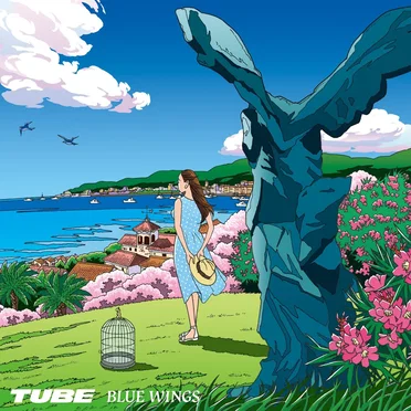 BLUE WINGS by TUBE - album cover