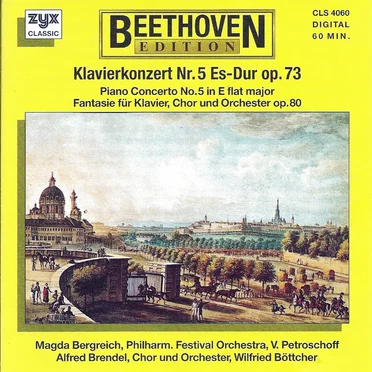 Klavierkonzert Nr. 5 Es-Dur, op. 73 / Fantasie für Klavier, Chor und Orchester, op. 80