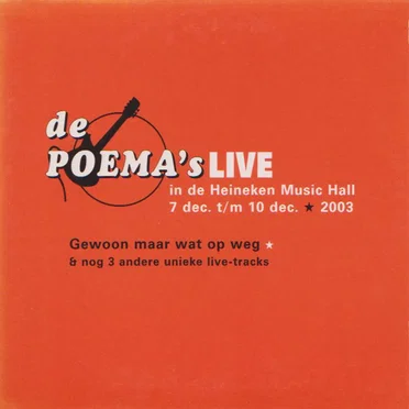 2003-12-08: Heineken Music Hall, Amsterdam, Netherlands