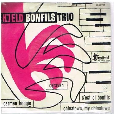 Carmen Boogie by Kjeld Bonfils Trio - album cover