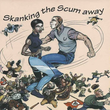 Skanking the Scum Away by Various Artists - album cover