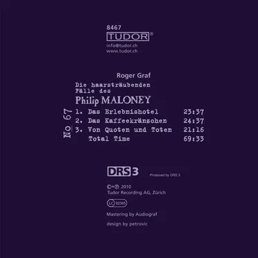 Die haarsträubenden Fälle des Philip Maloney, N° 67 by Roger Graf - album cover