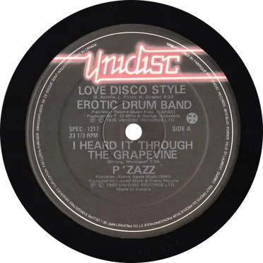 Love Disco Style / I Heard It Through The Grapevine / Disco Choo Choo / Love Now Hurt Later by Various Artists - album cover