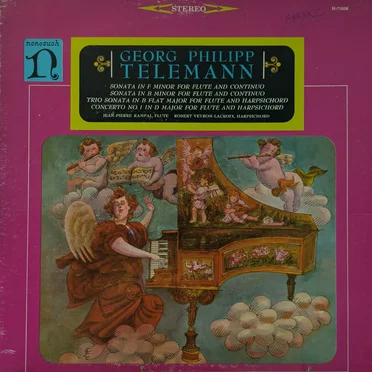 Sonata in F minor, Sonata in B minor, Trio Sonata in B-flat major, Concerto no. 1 in D major