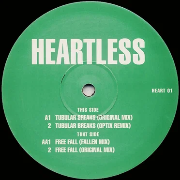 Tubular Breaks / Free Fall by Heartless - album cover