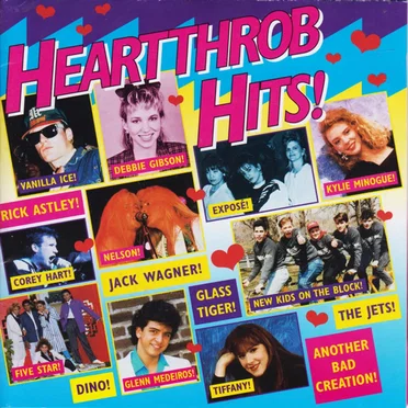 Heartthrob Hits! by Various Artists - album cover