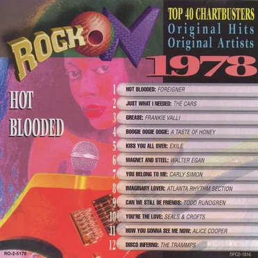 Rock On: 1978: Hot Blooded by Various Artists - album cover