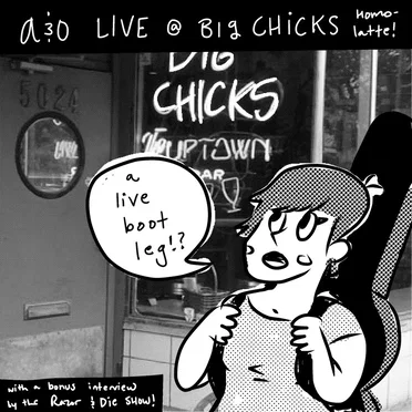 Live! At Big Chicks! by Ashby and the Oceanns - album cover