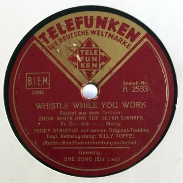 Whistle While You Work / One Song