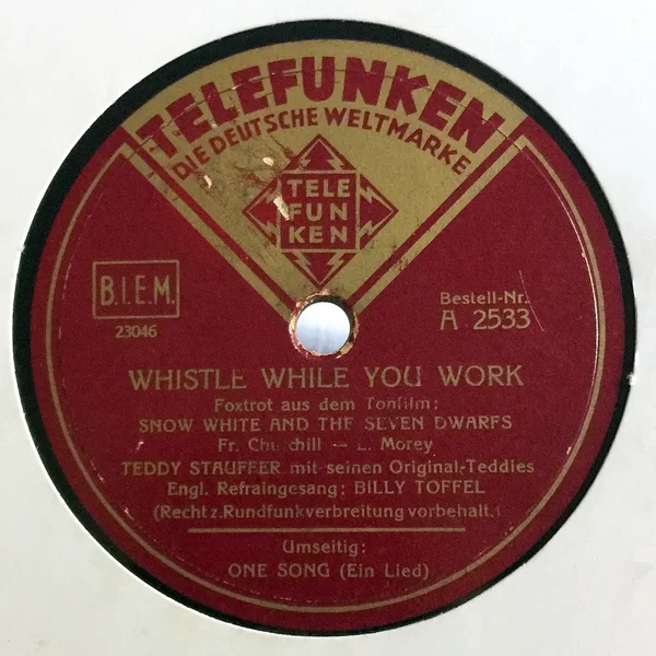Whistle While You Work / One Song