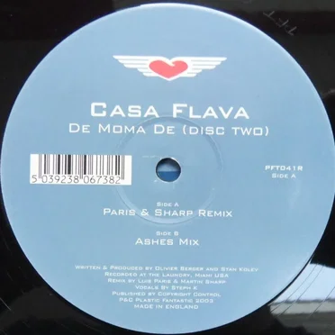 De Moma De (Disc 2) by Casa Flava - album cover