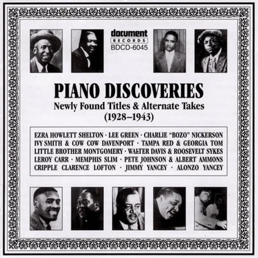 Piano Discoveries - Newly Found Titles & Alternate Takes (1928-1943) by Various Artists - album cover