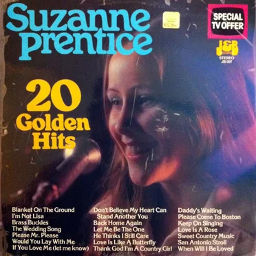 20 Golden Hits by Suzanne Prentice - album cover