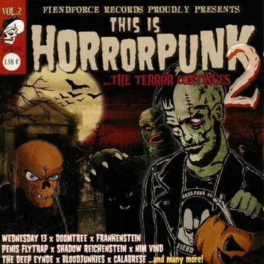 This is Horrorpunk 2 ...the Terror Continues by Various Artists - album cover