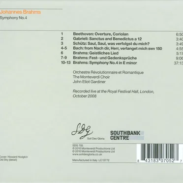 Brahms: Symphony No. 4