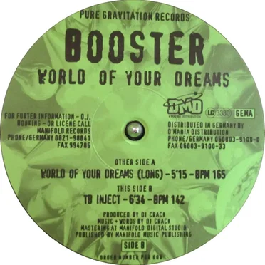 World Of Your Dreams by Booster - album cover