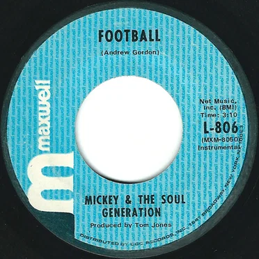 Football / Joint Session by Mickey & the Soul Generation - album cover