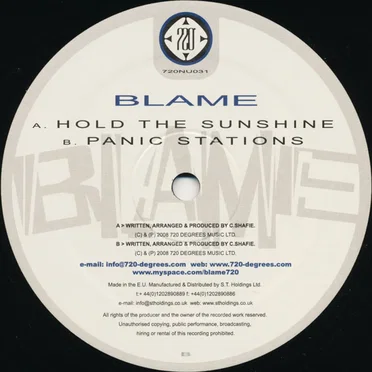 Hold the Sunshine / Panic Stations