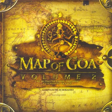 Map of Goa, Volume 2 by Various Artists - album cover