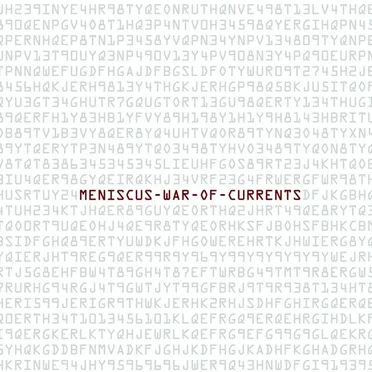 War of Currents by Meniscus - album cover