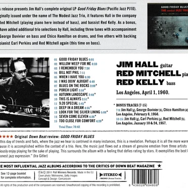Good Friday Blues by Jim Hall And His Modest Jazz Trio - album cover
