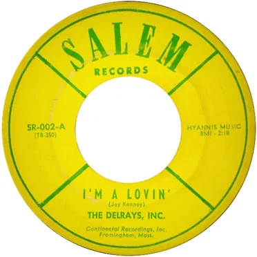 I'm A Lovin' / Billy's Beat by The Delrays, Inc. - album cover