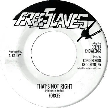 That's Not Right by Forces - album cover