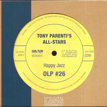 Happy Jazz by Tony Parenti's All-Stars - album cover