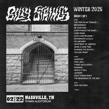 2026-02-22: Ryman Auditorium, Nashville, TN, USA