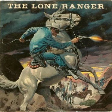 The Lone Ranger by Fran Striker - album cover