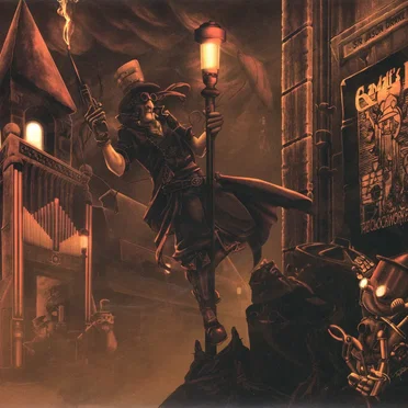 The Clockwork Fable by Gandalf’s Fist - album cover