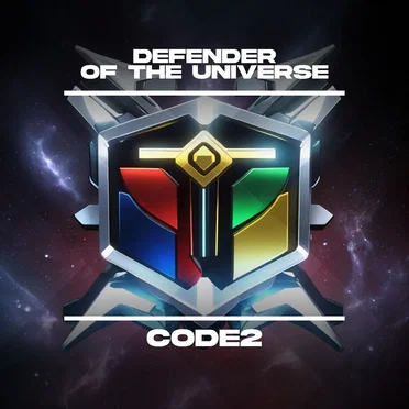 Defender of the Universe by Code2 - album cover