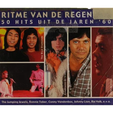Ritme van de regen, 50 hits uit de jaren 60 by Various Artists - album cover
