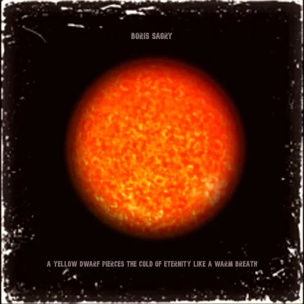 A yellow dwarf pierces the cold of eternity like a warm breath