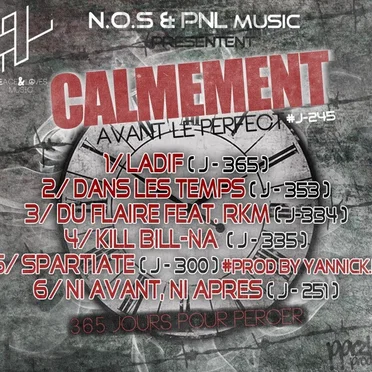 Calmement (365 Jours Pour Percer) by N.O.S - album cover