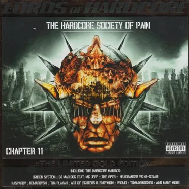 Lords of Hardcore, Chapter 11: The Hardcore Society of Pain by Various Artists - album cover