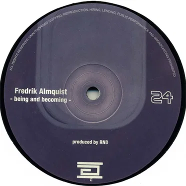 Being and Becoming by Fredrik Almquist - album cover