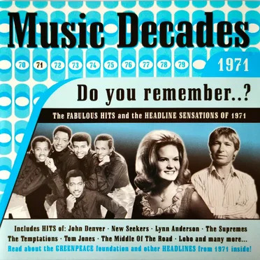 1971: Do You Remember..? The Fabulous Hits and the Headline Sensations of 1971 by Various Artists - album cover