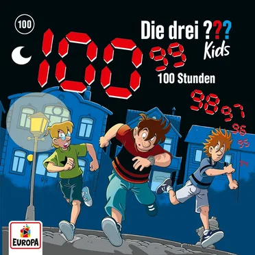 Die drei ??? Kids, Folge 100: 100 Stunden by Die drei ??? Kids - album cover
