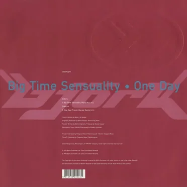 Big Time Sensuality / One Day