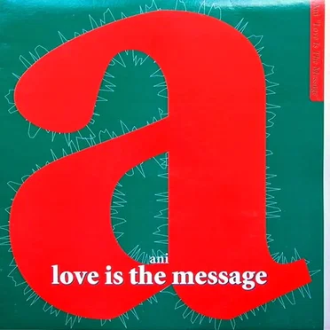 Love Is the Message (For Those Who Didn't Hear It) by Ani - album cover