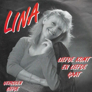 Liefde komt en liefde gaat by Lina - album cover