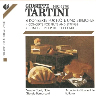 4 Konzerte für Flöte und Streicher