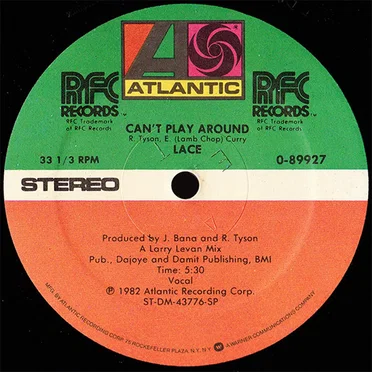 Can’t Play Around by Lace - album cover