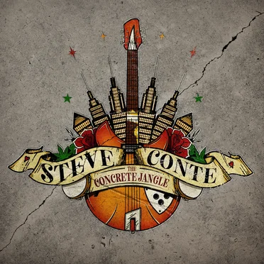 The Concrete Jangle by Steve Conte - album cover