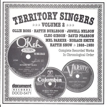 Territory Singers Volume 2 (1928-1930) by Various Artists - album cover