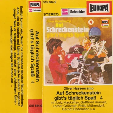 Burg Schreckenstein 4: Auf Schreckenstein gibt's täglich Spaß by H. G. Francis - album cover