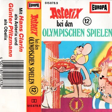 Asterix 12: bei den Olympischen Spielen by René Goscinny - album cover