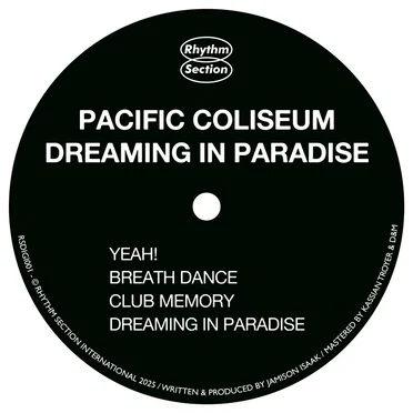 Dreaming in Paradise by Pacific Coliseum - album cover